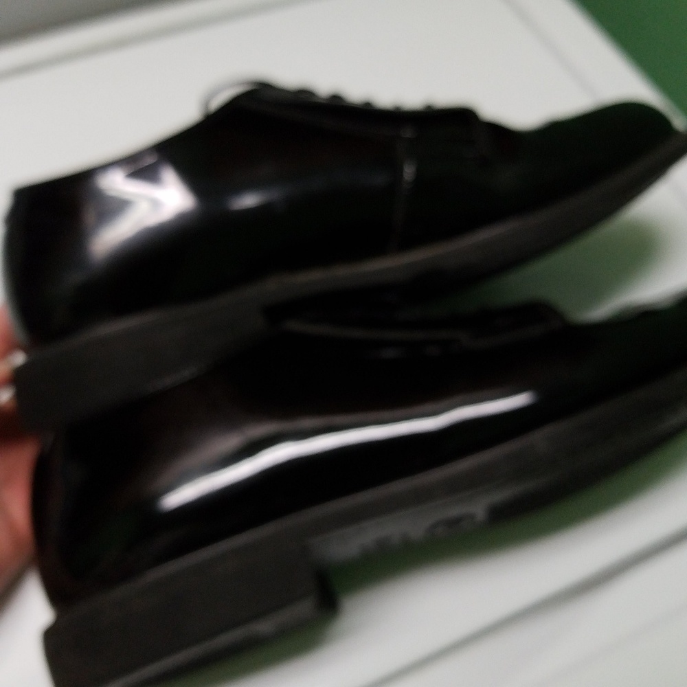 Bates High Gloss Uniform Military Dress Shoes - Picture 3 of 7